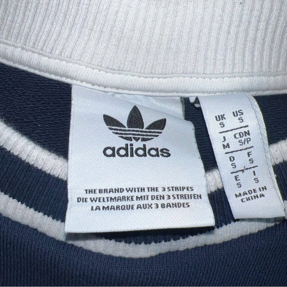 Vintage  Adidas Originals Blue Sweater - Picture 4 of 11